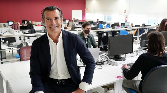 El director general de Nunsys, Paco Gavilán, en la sede de la tecnológica en Paterna (Valencia). FOTO: VICENT BOSCH.