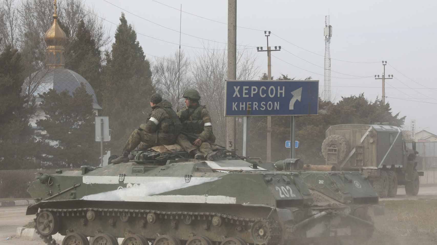 Movimientos militares en Ucrania.