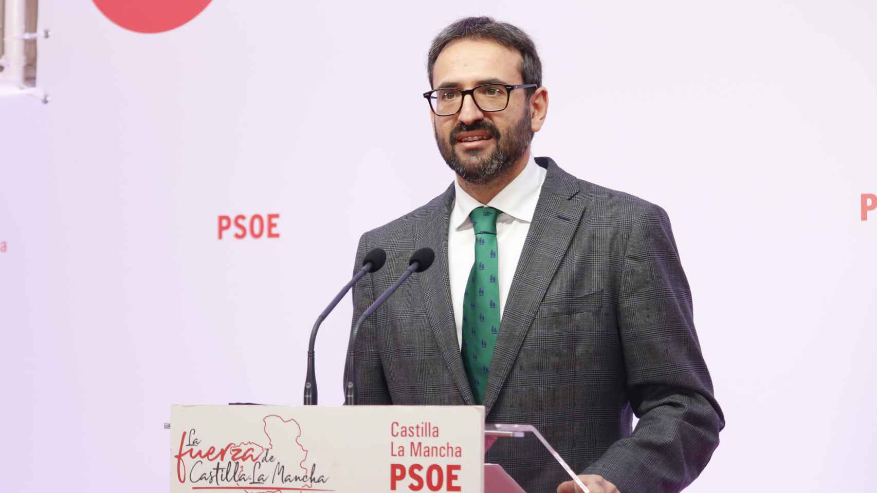Sergio Gutiérrez, secretario de Organización del PSOE de Castilla-La Mancha.