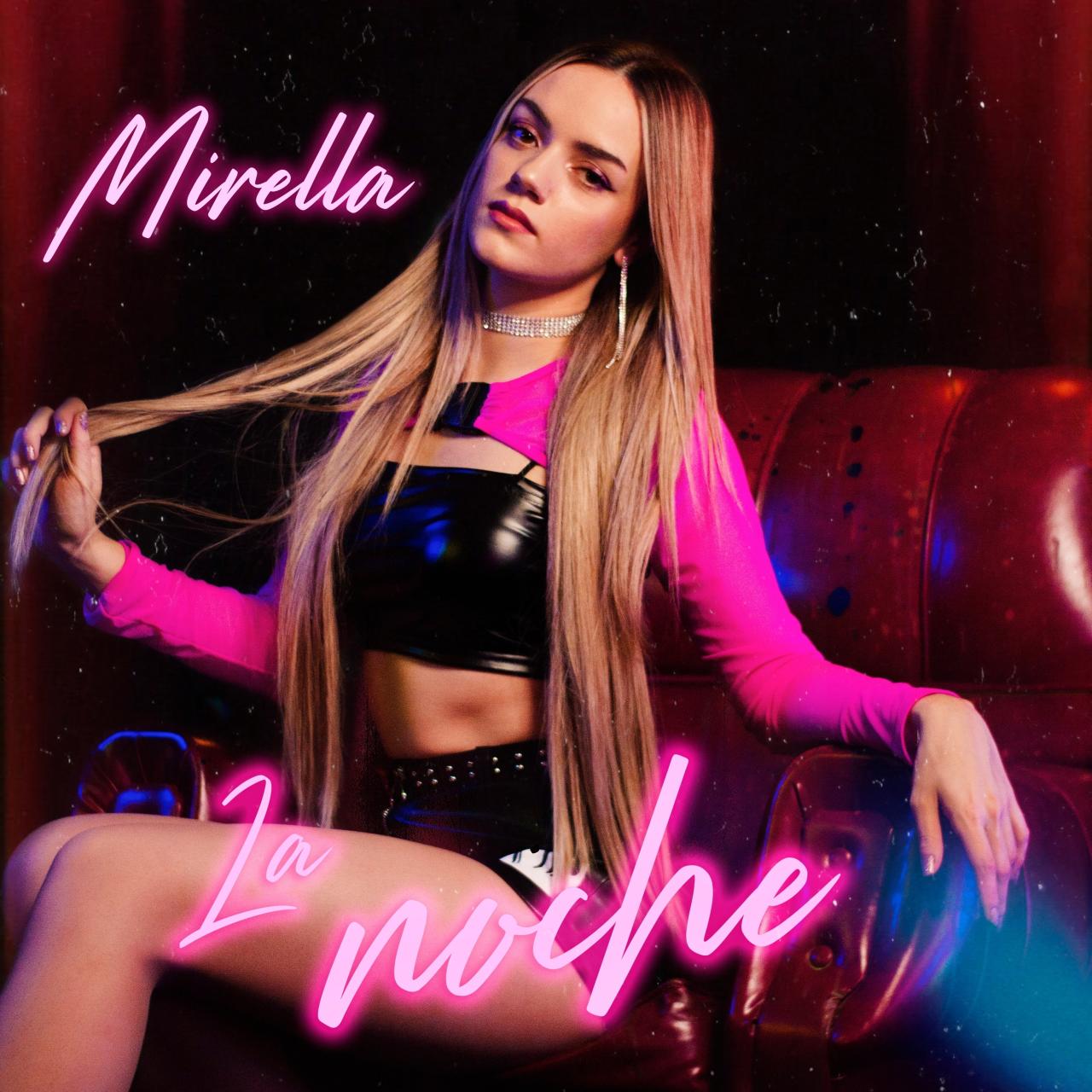 Foto de la portada de 'La Noche', la primera canción de Mirella