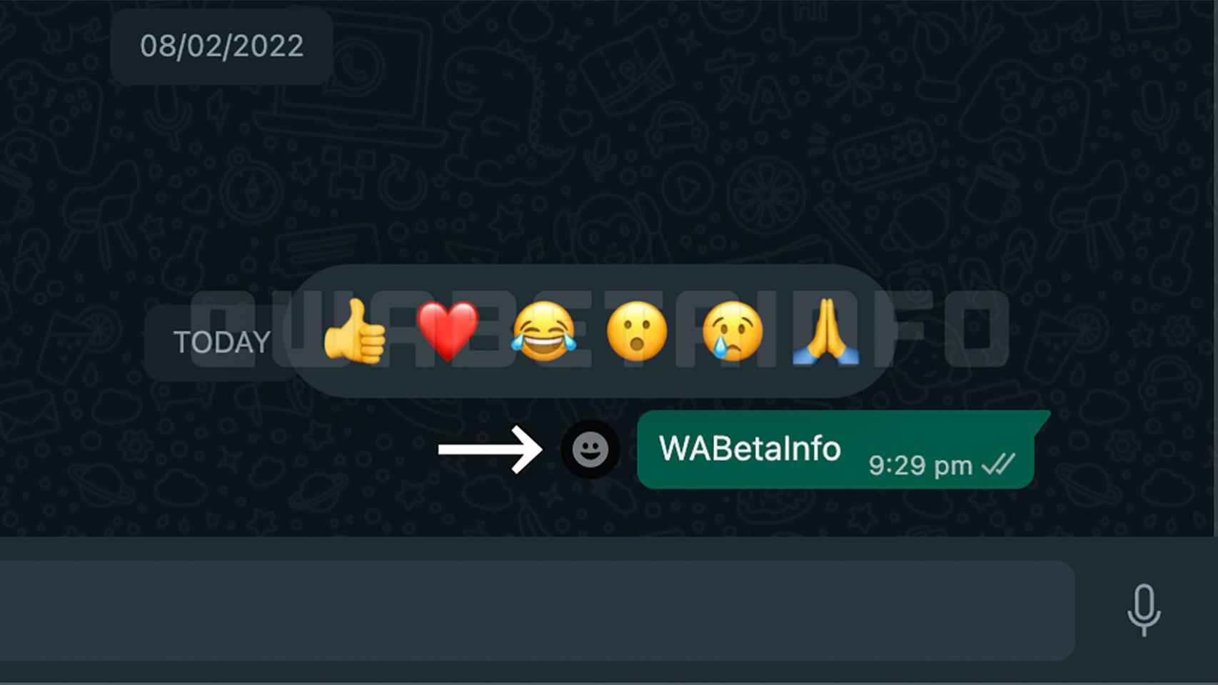 Así funciona el sistema de emojis de WhatsApp que llegará en el futuro.