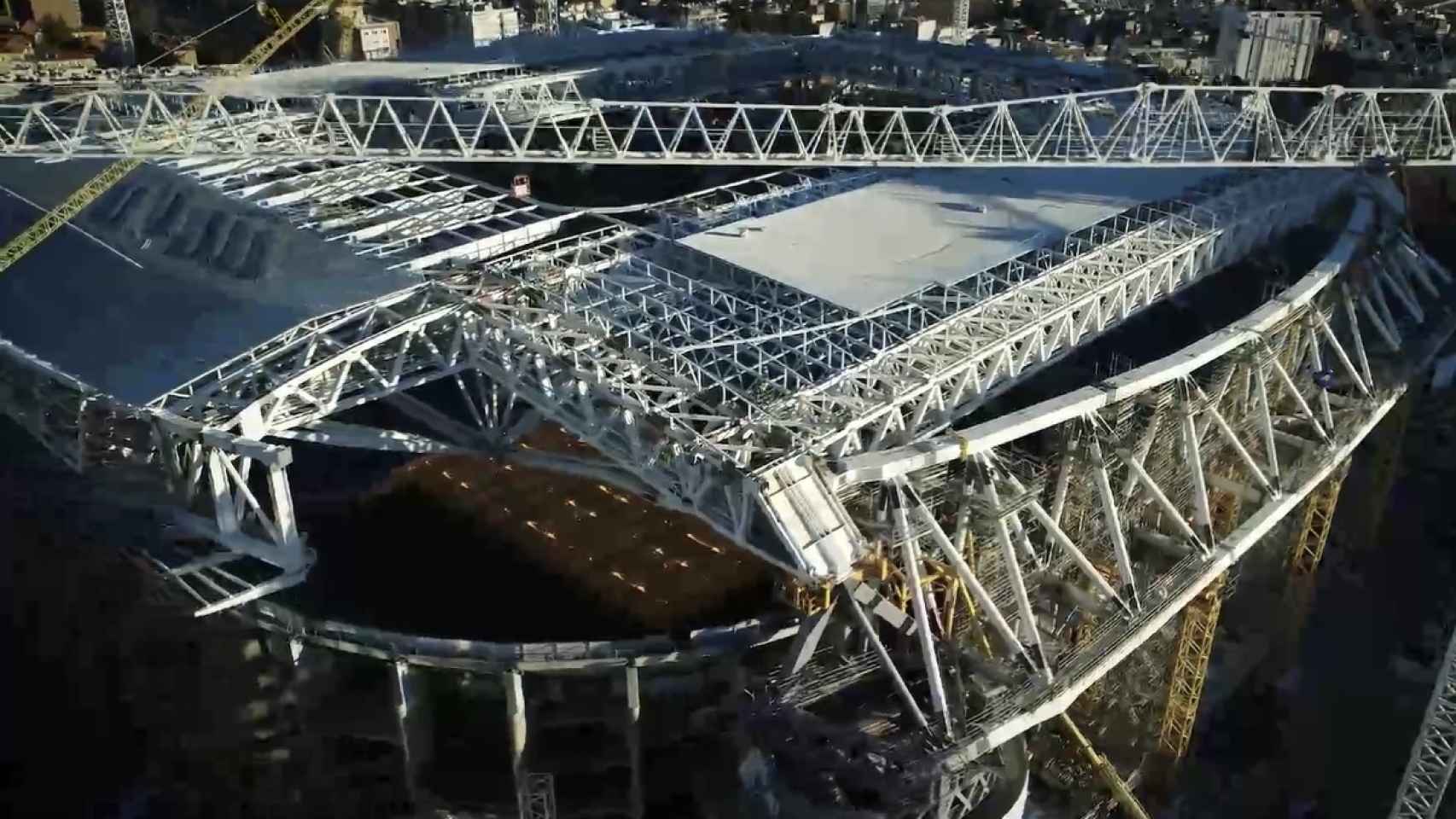 Las alturas del Santiago Bernabéu