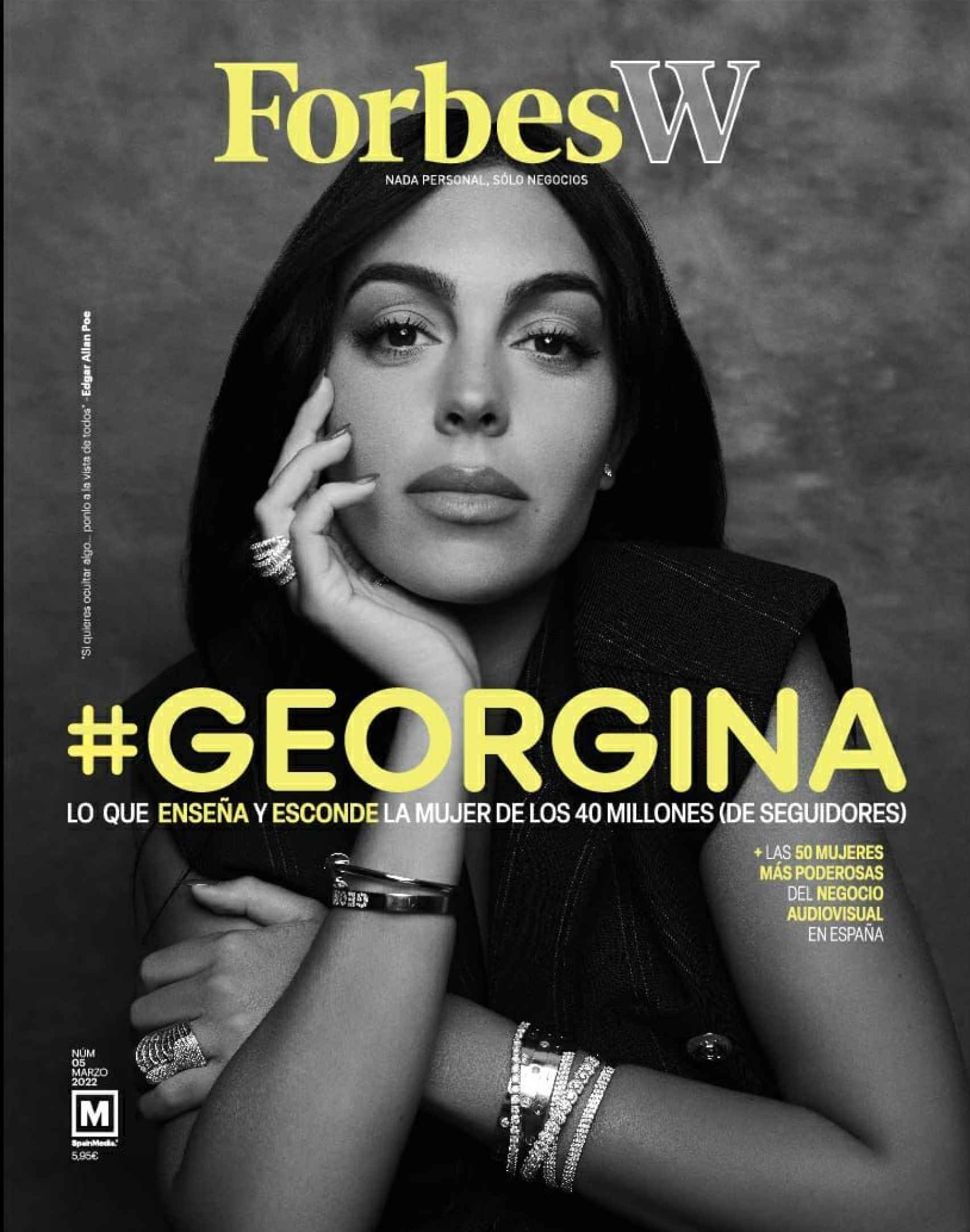 Gio en portada de Forbes Woman.