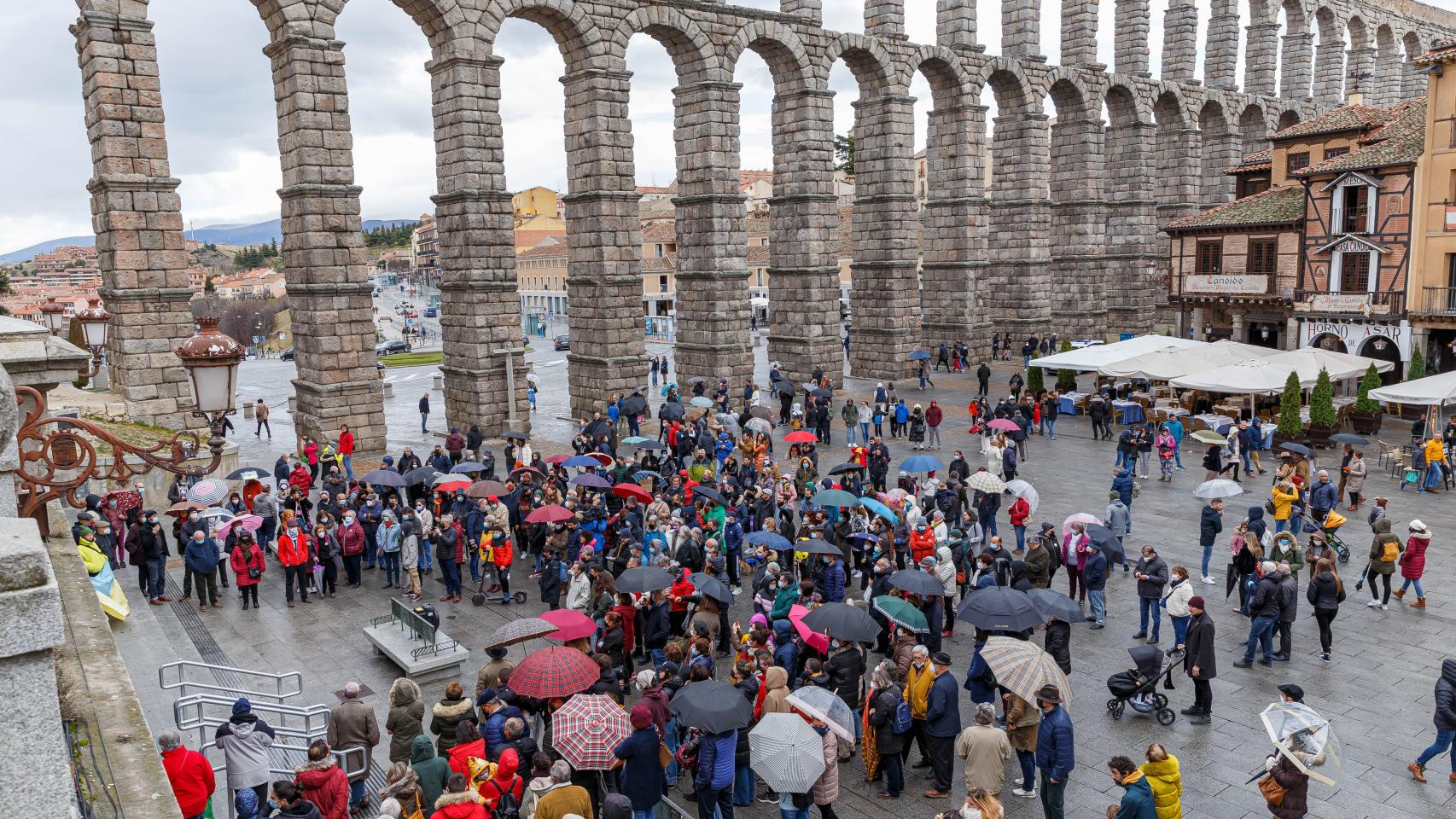 El Foro Social de Segovia convoca una concentración bajo el lema 'No a la Guerra'