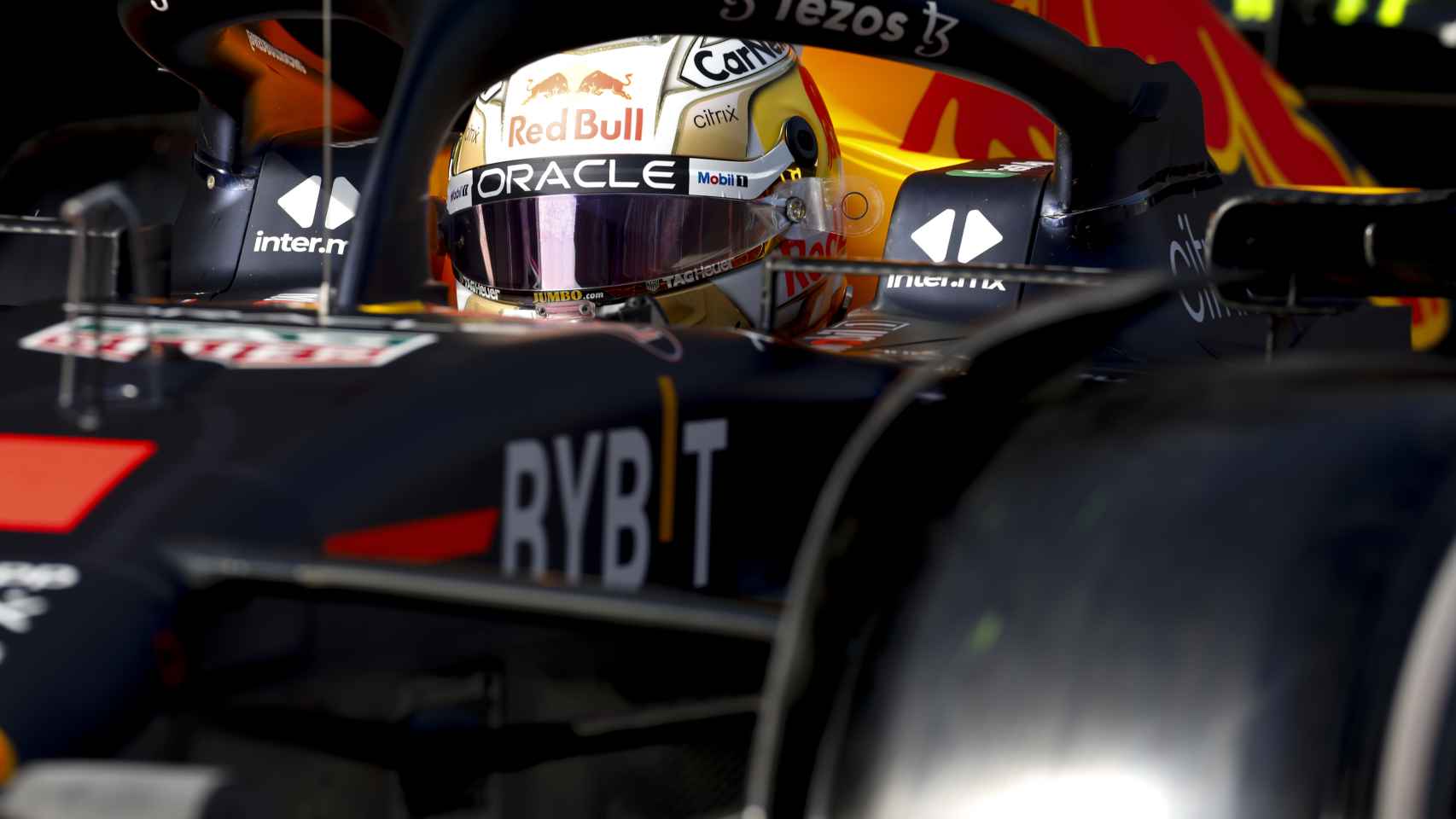 Max Verstappen en los test de pretemporada de Barcelona