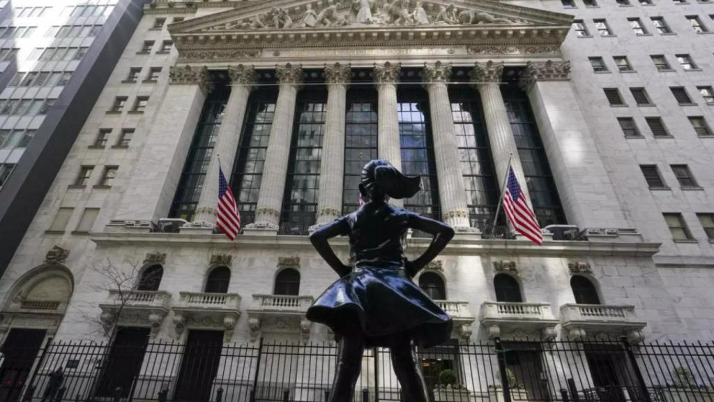 Bolsa de Nueva York en Wall Street