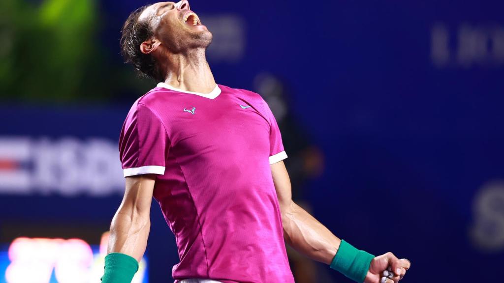 Rafa Nadal tras ganar el Abierto de Acapulco ante Norrie