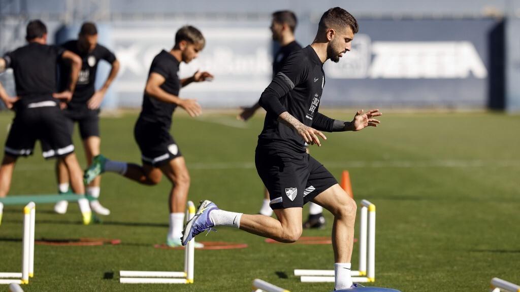 Álvaro Vadillo, en un entrenamiento.