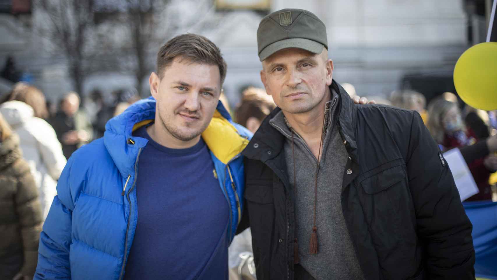 Adriy y Volodymyr, dos ucranianos afincados en España.