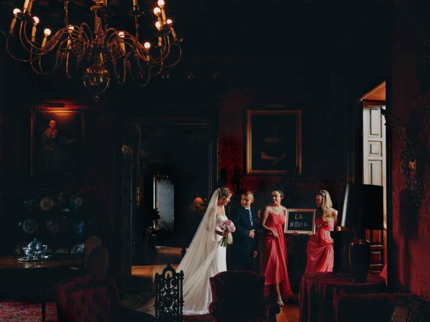 La foto que le ha valido a Alfonso Novo el premio a Mejor Reportaje de Boda.