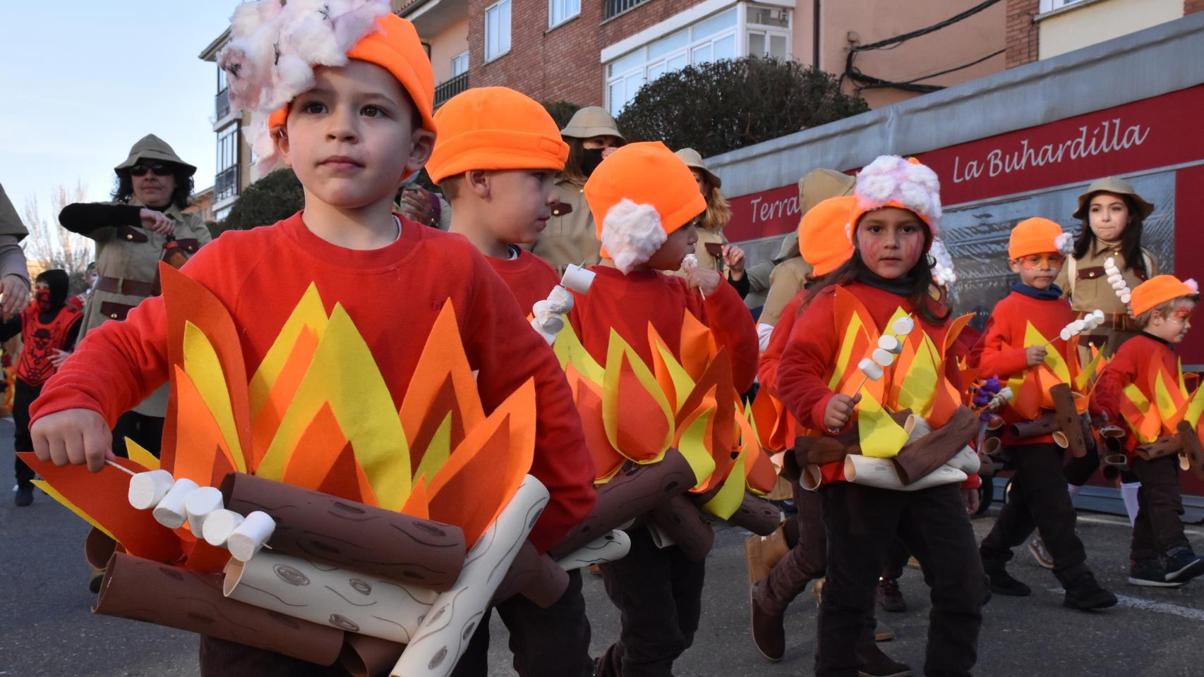 Gran desfile infantil del Carnaval de Toro