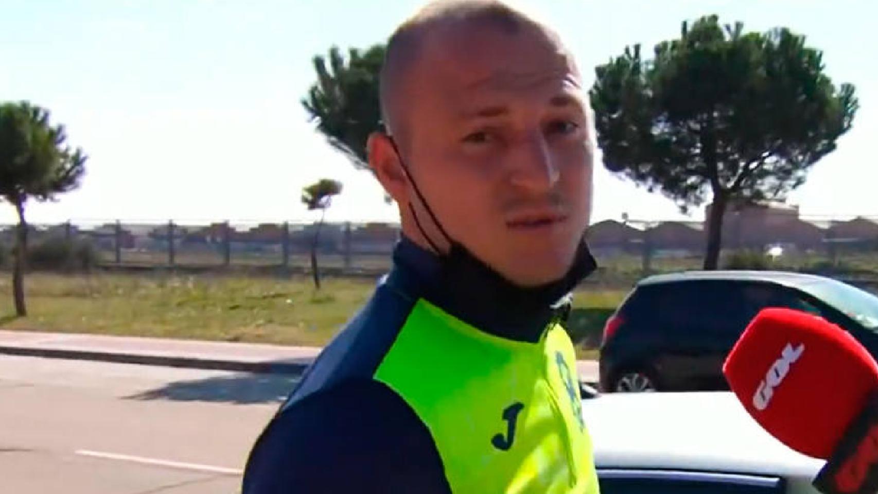 Roman Zozulia, durante su intervención en Gol Televisión.