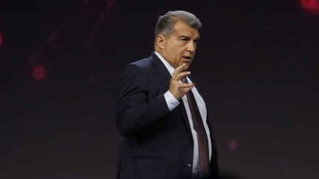 Joan Laporta, en el Mobile World Congress