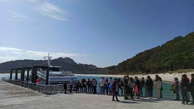 Una visita a las Islas Cíes en febrero de 2022.