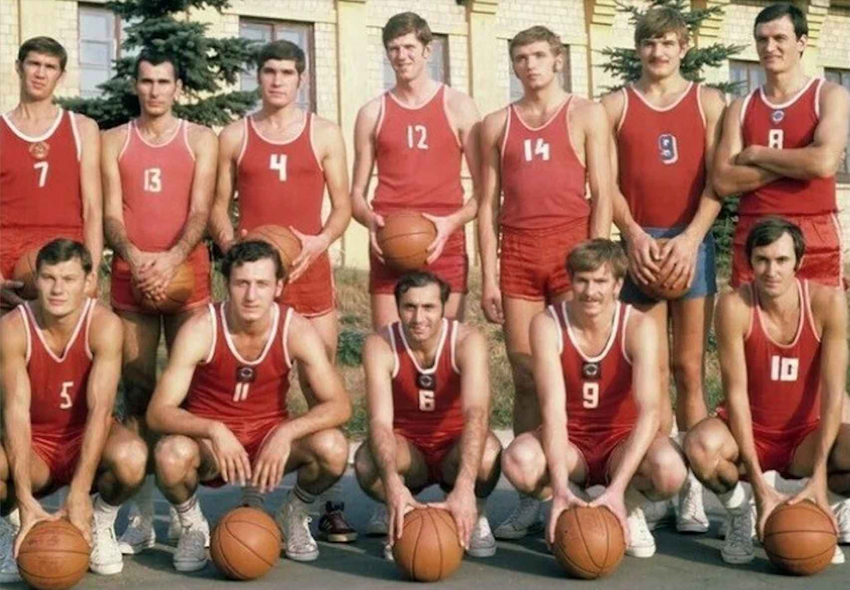 El equipo de baloncesto del 'Ejército Rojo'