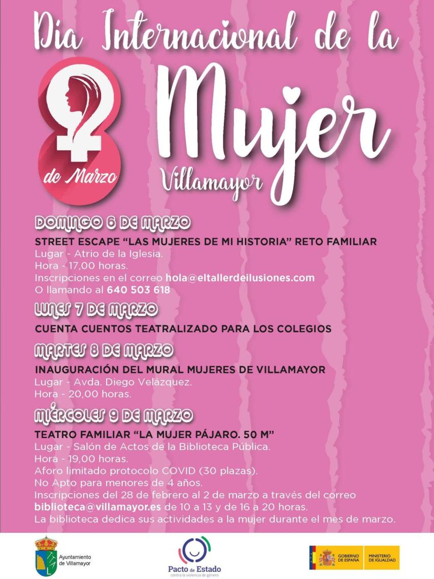 Programa Día de la Mujer Villamayor