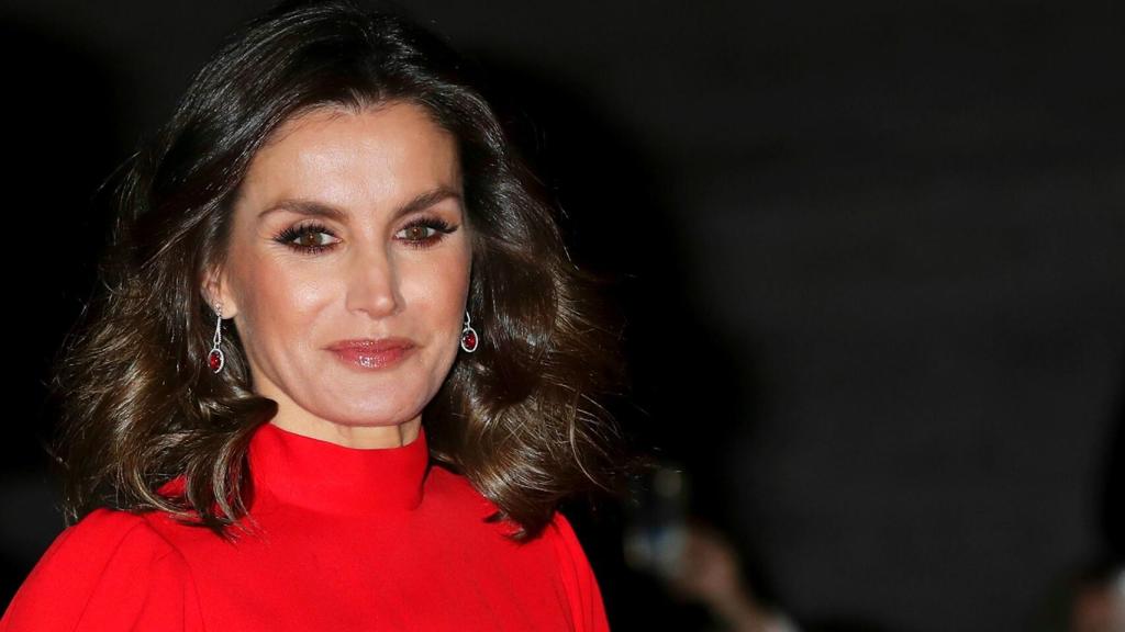 La reina Letizia durante la quinta edición de los Premios Nacionales de la Moda.