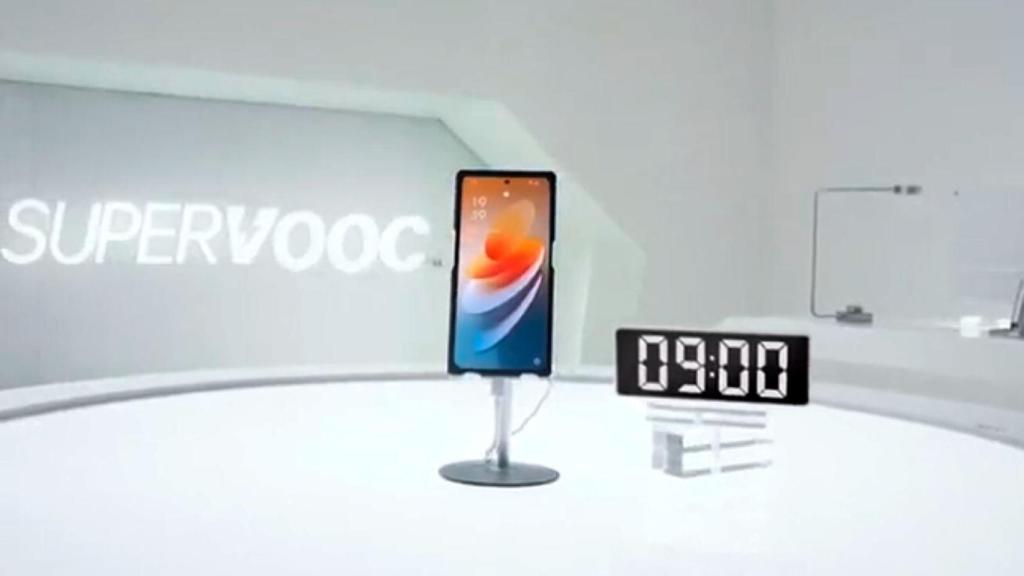 OPPO presenta una carga rápida de 240 W: móvil al 100% en 9 minutos