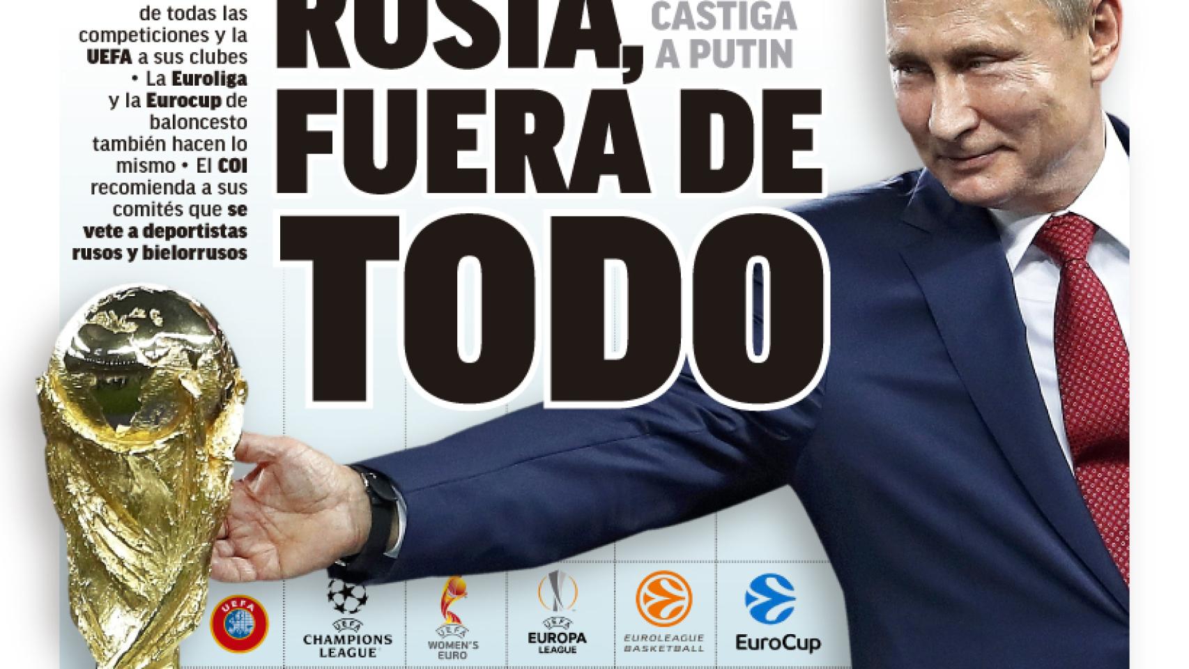 Portada MARCA (01/03/22)