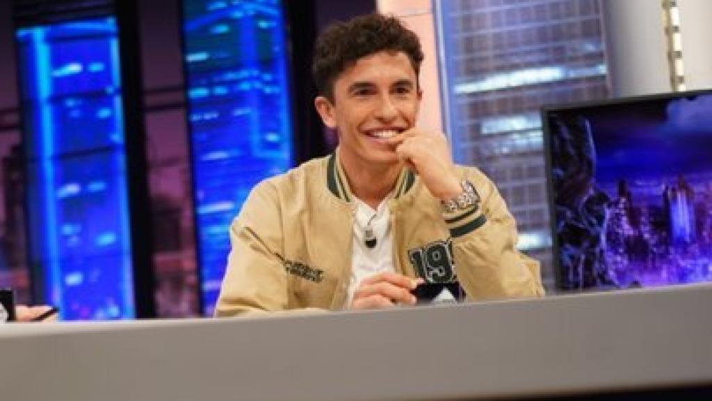 Marc Márquez, en El Hormiguero de Antena 3. Foto: Twitter (@El_Hormiguero)