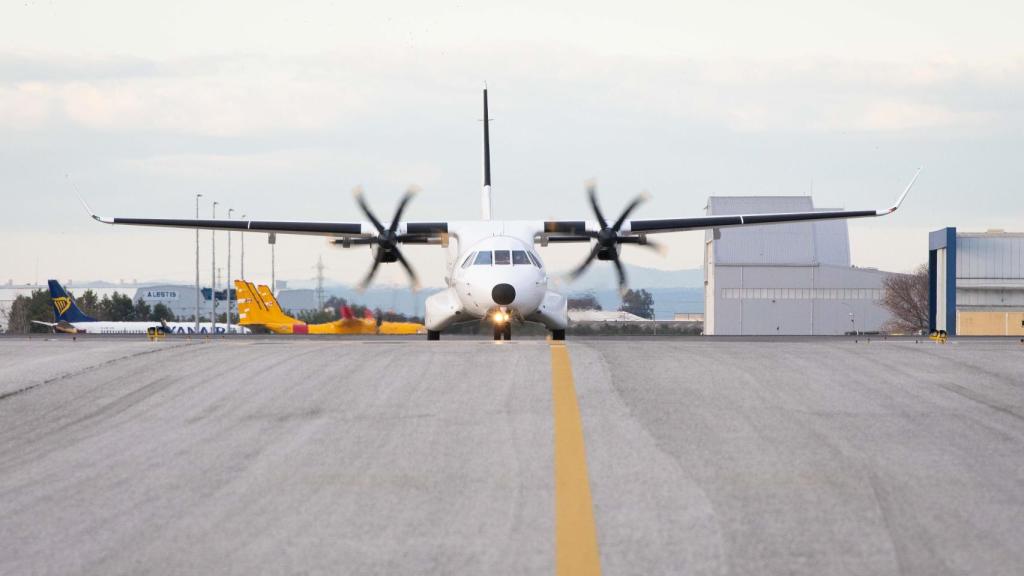 Vuelo de prueba en Sevilla con el nuevo demostrador tecnológico.