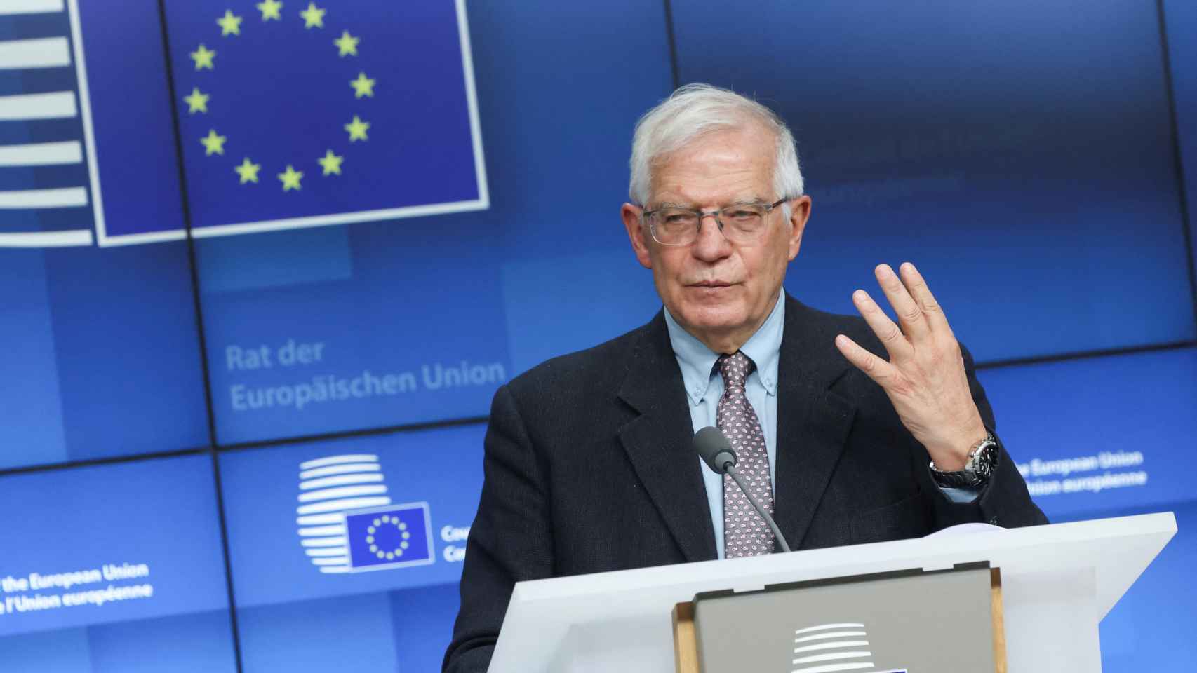 El Alto representante europeo para la Política Exterior, Josep Borrell.