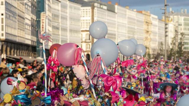 Imagen del Entroido 2022 en A Coruña.