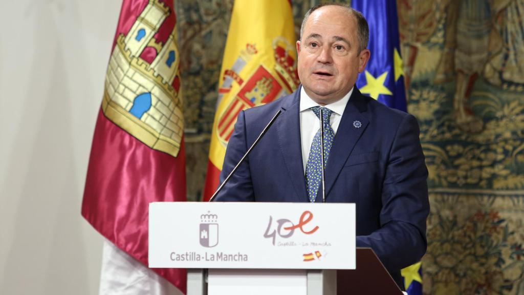 Emilio Sáez, alcalde de Albacete. Foto: Óscar Huertas.