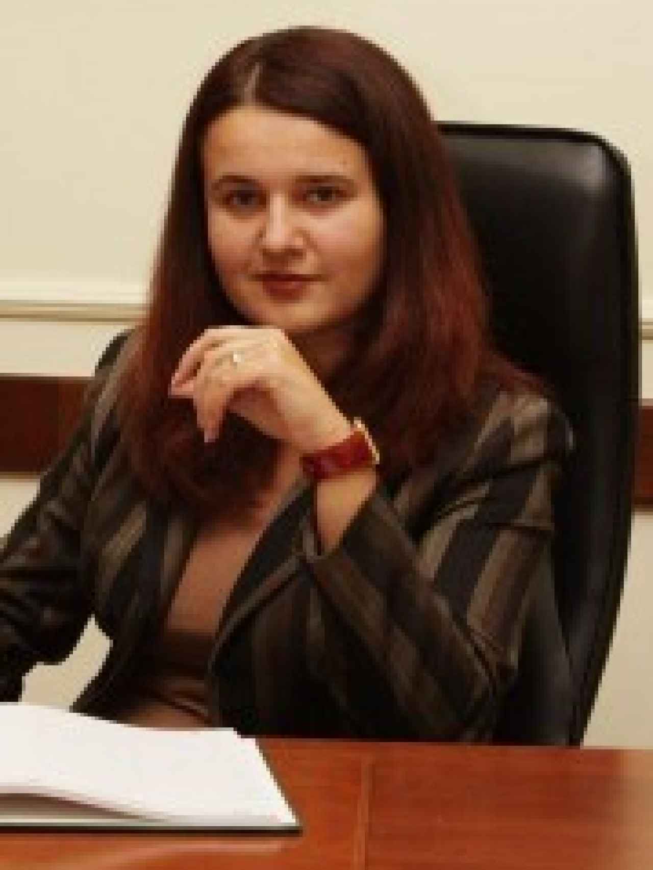Una joven Markarova, en sus primeros cargos en el Ministerio de Finanzas.