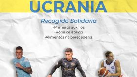 La campaña solidaria une a los equipos Intercity, Alicante y Lucentum para recoger material y ayudar a Ucrania