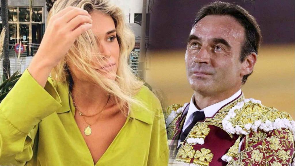 El torero Enrique Ponce y su pareja sentimental, Ana Soria, en un montaje de EL ESPAÑOL.