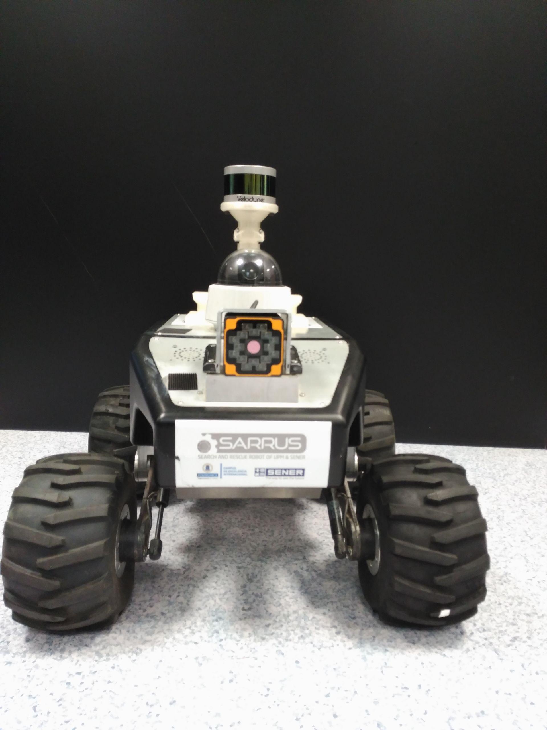 Prototipo de vehículo terrestre no tripulado UGV (Foto: ITG)