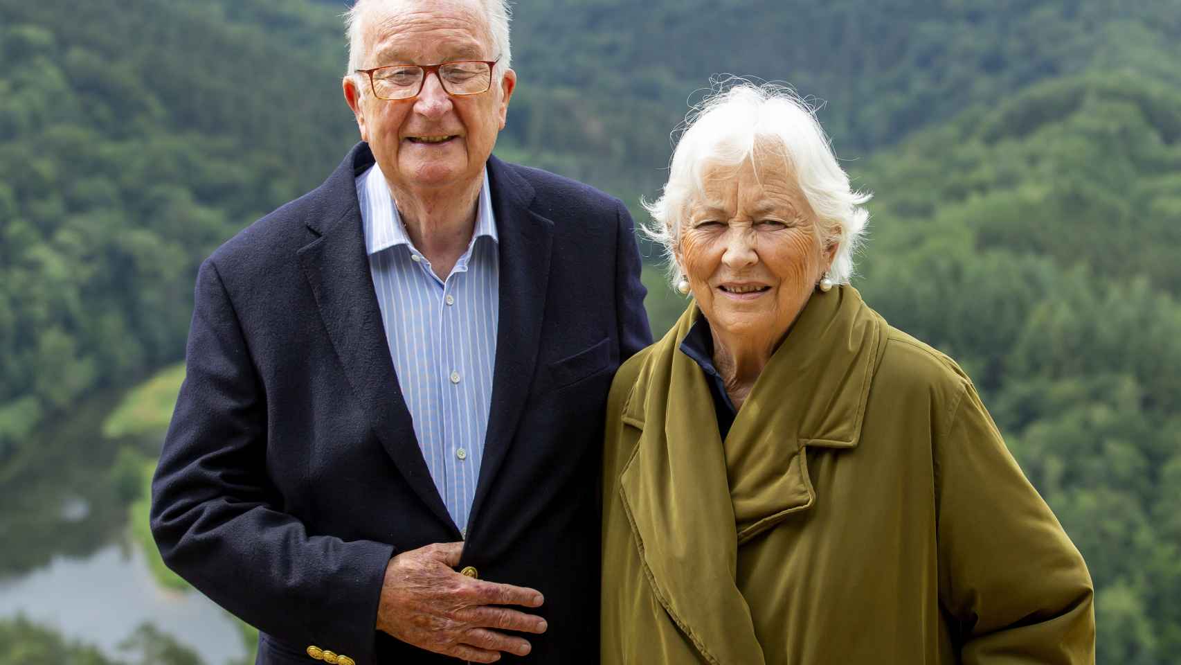 Los reyes eméritos de Bélgica, Paola y Alberto, en una imagen tomada en junio de 2020.