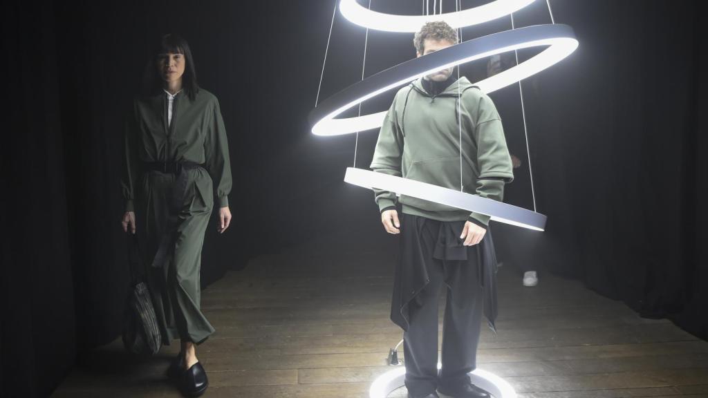 Imagen del último desfile de Adolfo Domínguez.