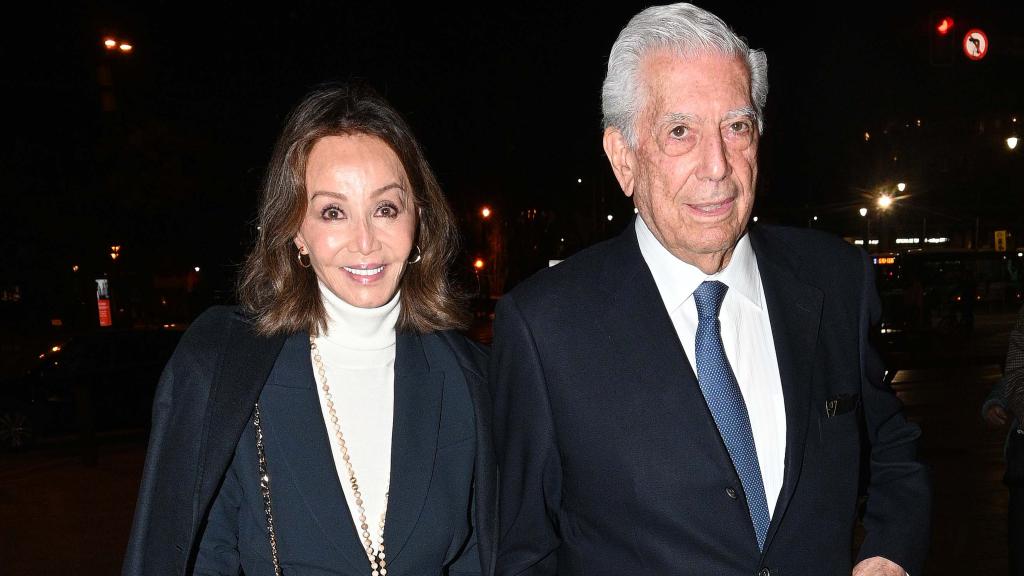 Isabel Preysler y Mario Vargas Llosa el pasado mes de marzo en Málaga.
