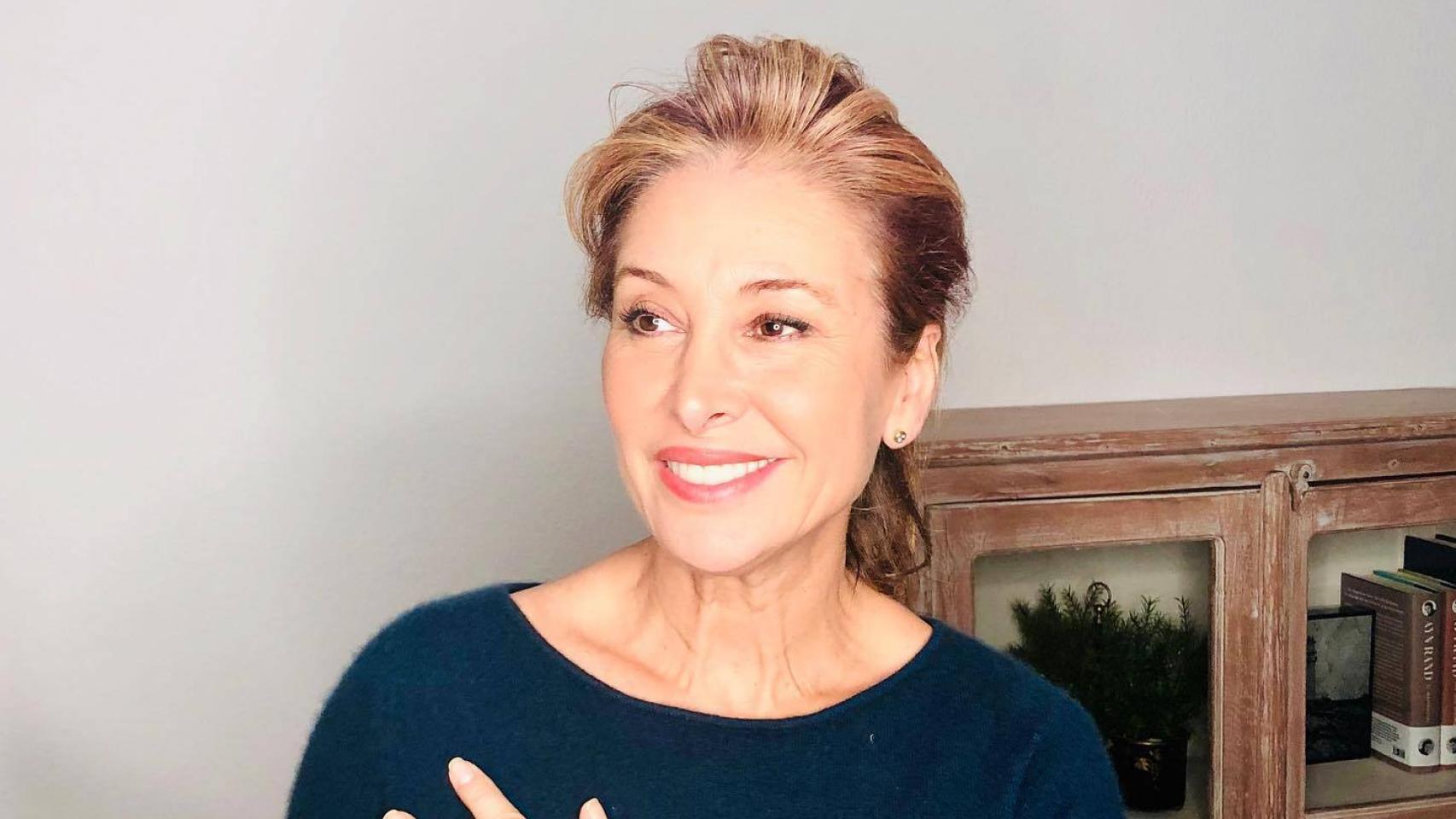 Teresa Viejo en una imagen de sus redes sociales.