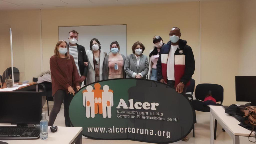 Presentación de los resultados de Alcer Coruña.