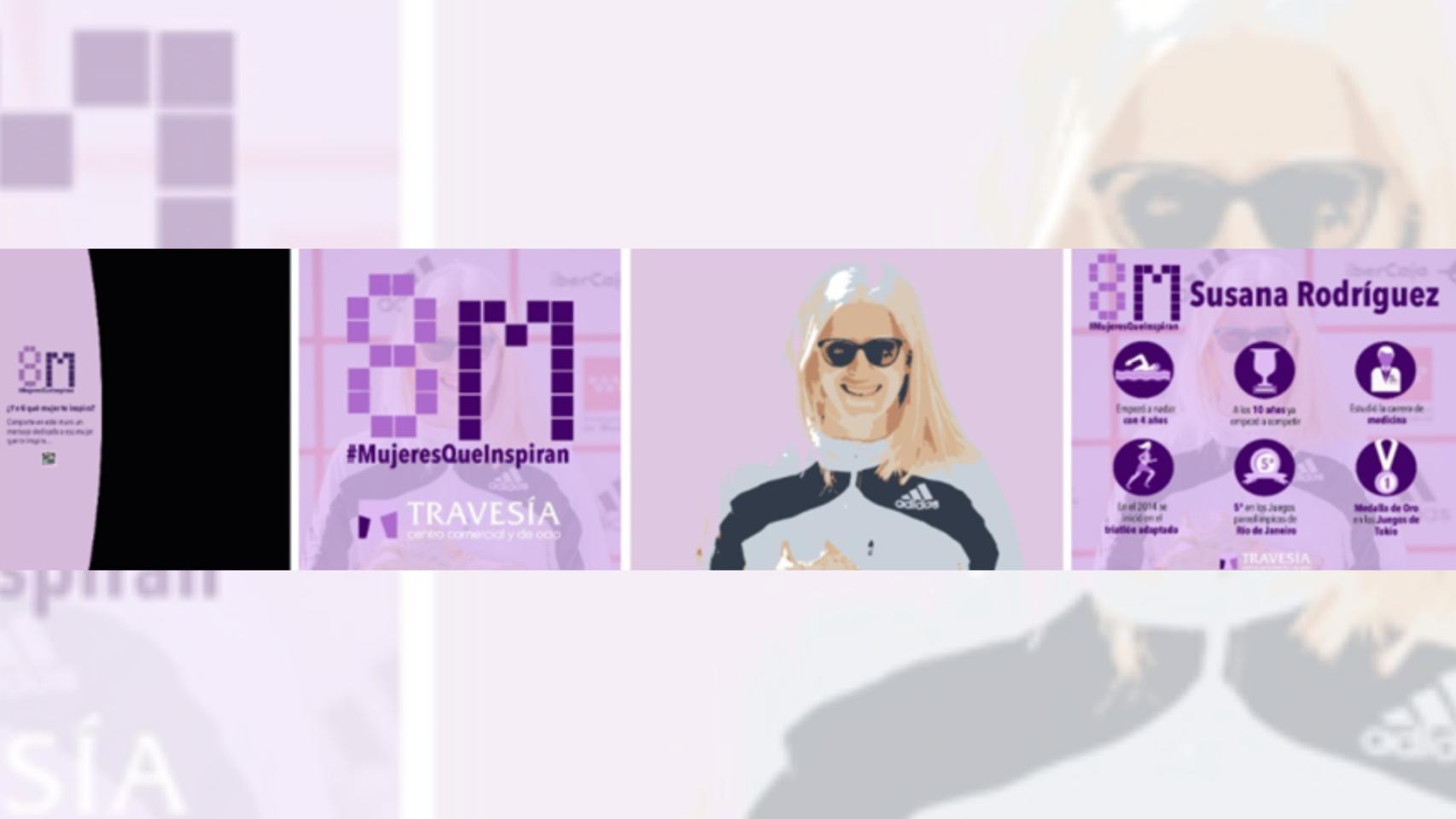 Un mural en el centro comercial Travesía de Vigo rendirá homenaje a Susana Rodríguez Gacio