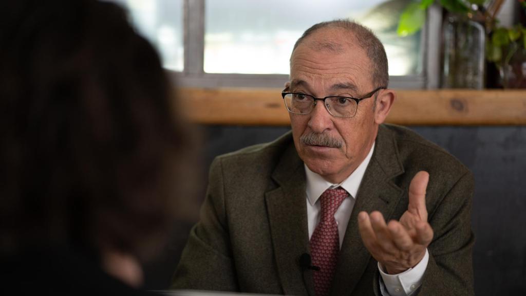 El general Alejandre, durante la entrevista con EL ESPAÑOL.