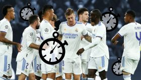 El reparto de minutos del Real Madrid