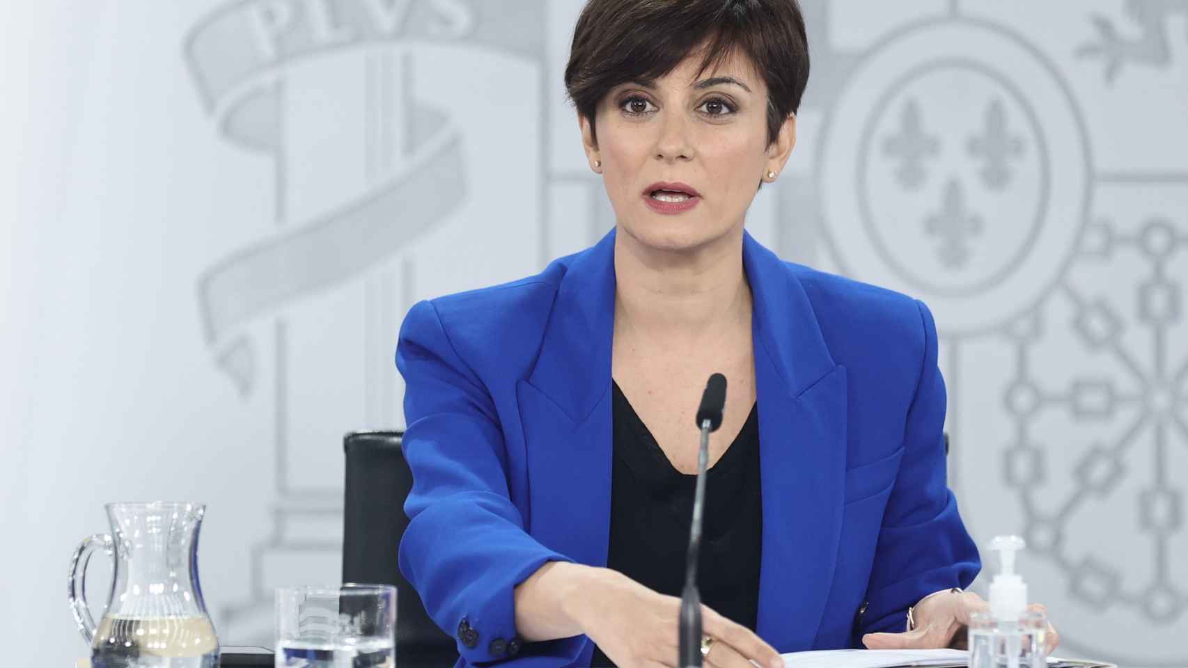 Isabel Rodríguez, ministra portavoz.