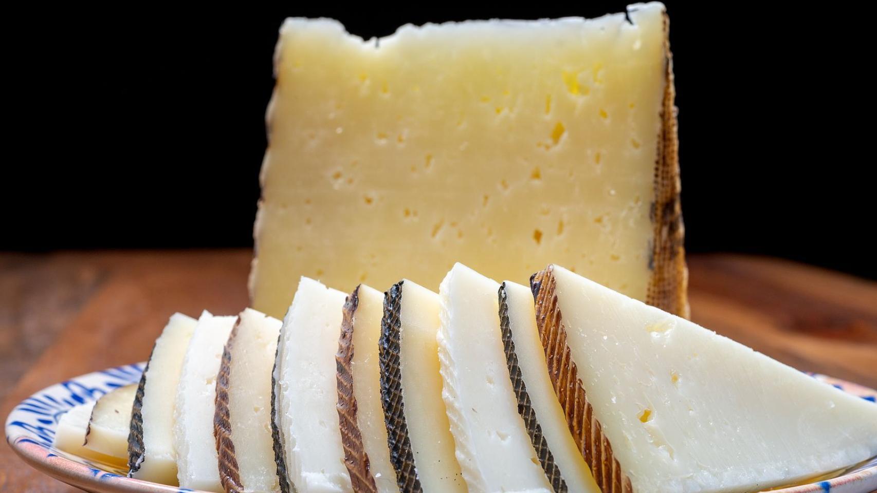 Una muestra de distintos quesos.