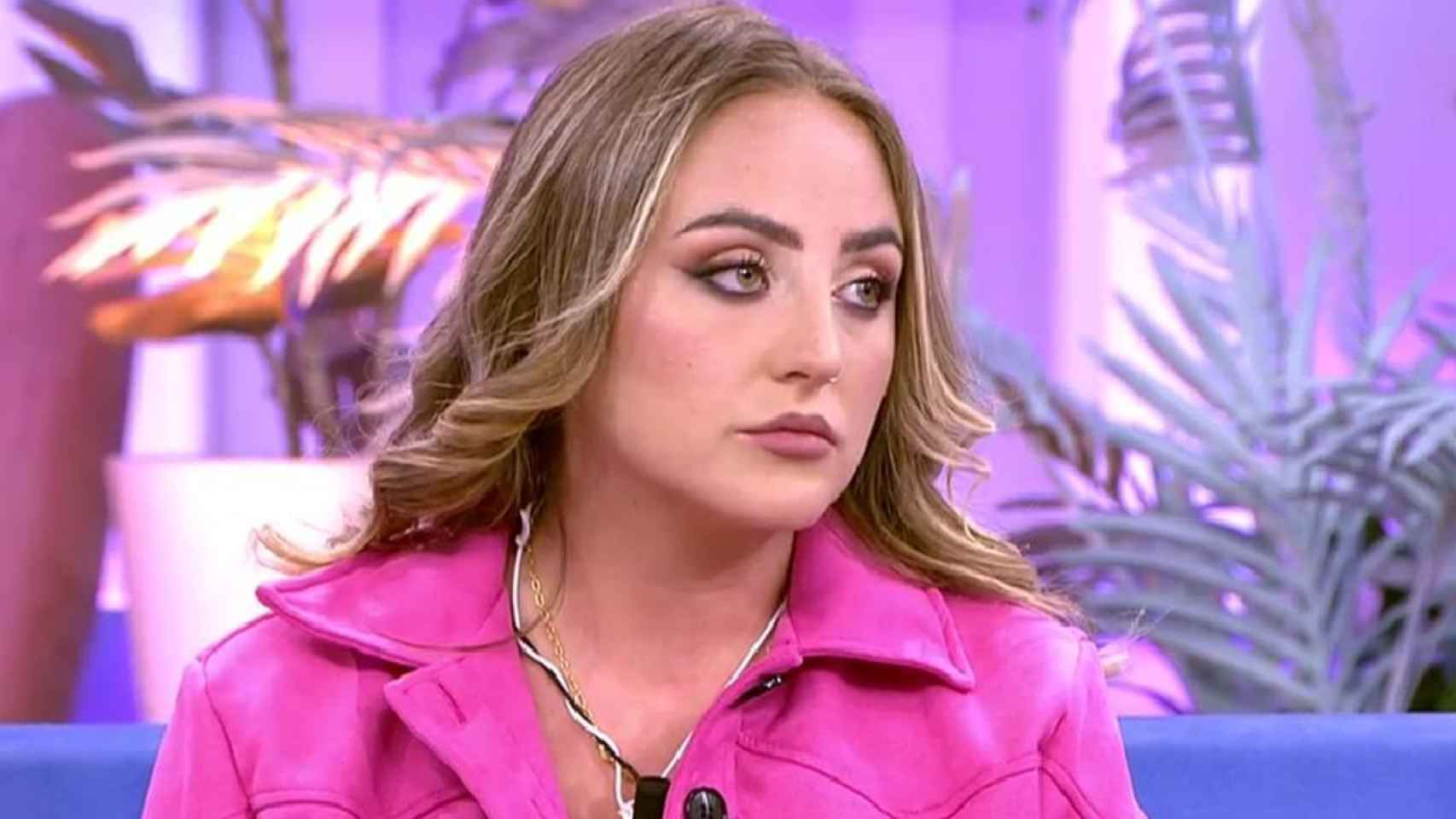 Rocío Flores en su reaparición en 'El programa de Ana Rosa'.
