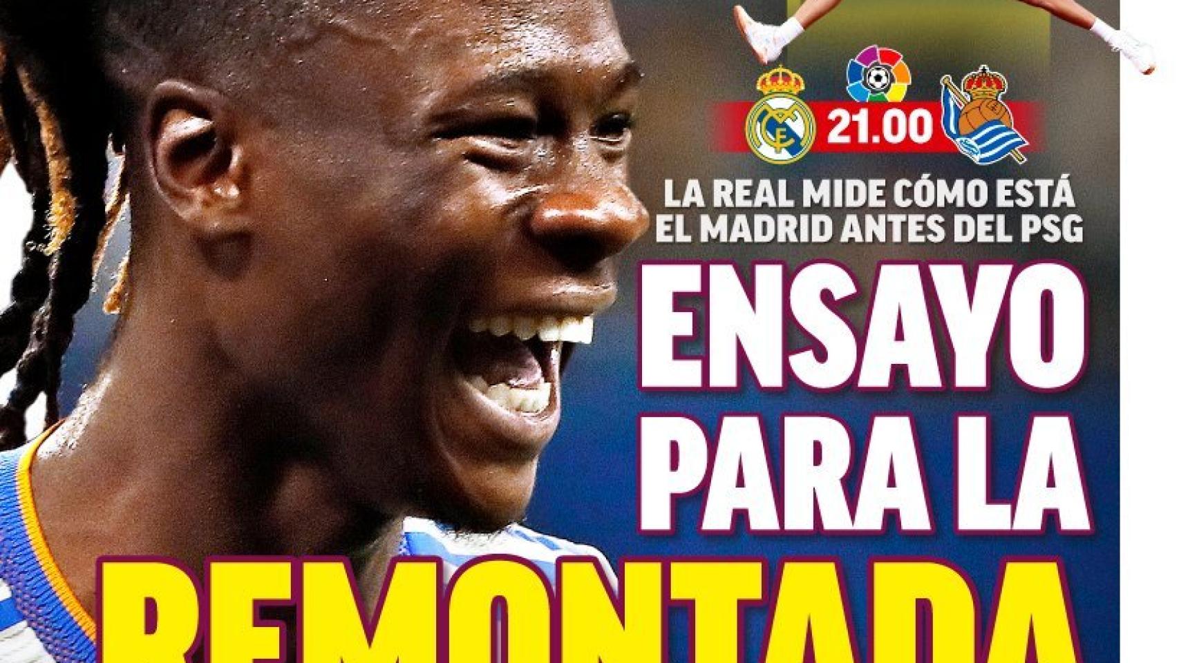 La portada del diario MARCA (05/03/2022)