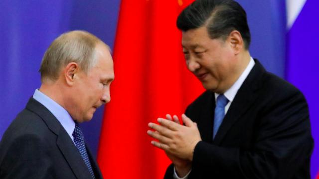 Vladímir Putin y Xi Jinping, presidentes de Rusia y China.