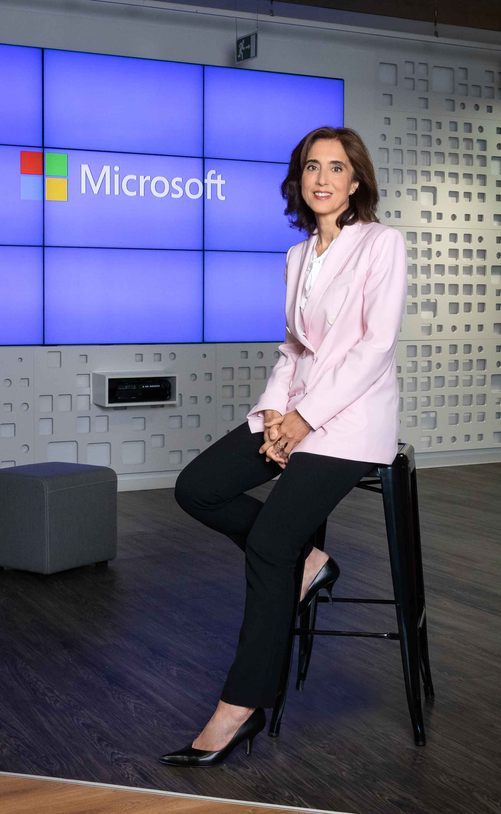 Pilar López de Microsoft