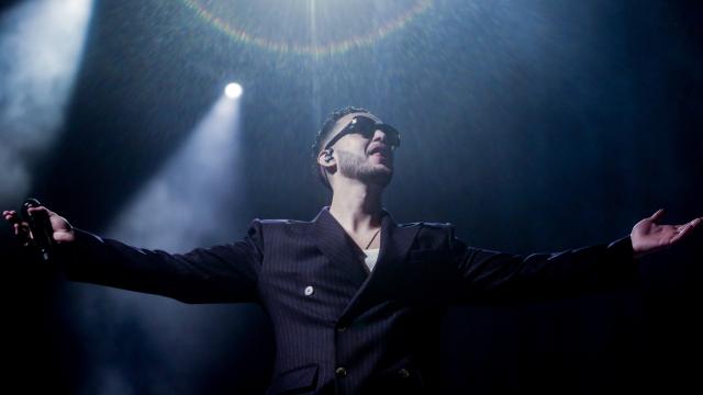 C. Tangana durante su concierto del sábado 5 de marzo en el WiZink Center de Madrid. Foto: Ricardo Rubio/Europa Press