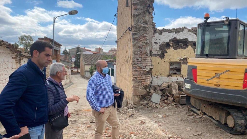 Derribo en Torrecilla de la Jara (Toledo)