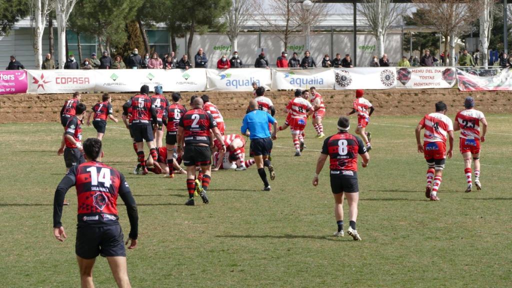 Un partido del Salamanca Rugby