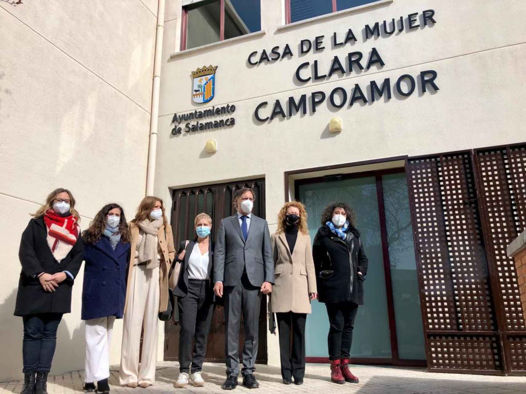 Inauguración de la Casa de la Mujer ‘Clara Campoamor’ de Salamanca